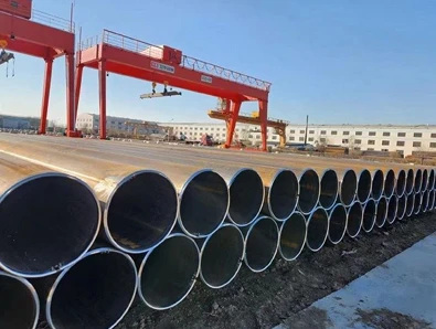 Como os tubos soldados de arco submersos de costura retos são produzidos?
